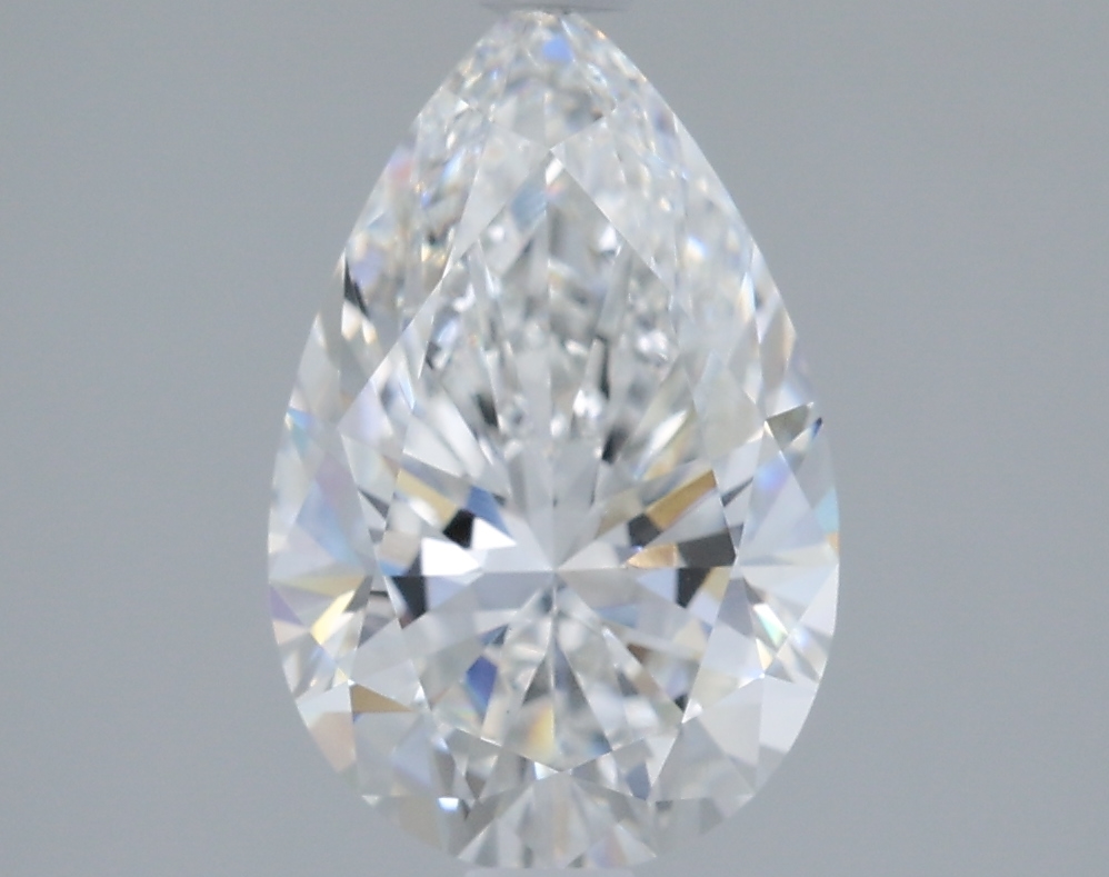 2.07 carat e VVS2 EX Cut IGI pear diamond