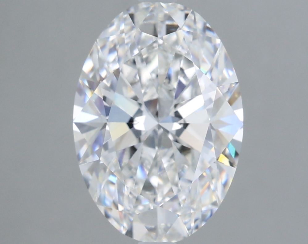 3.08 carat e VVS2 EX Cut IGI oval diamond