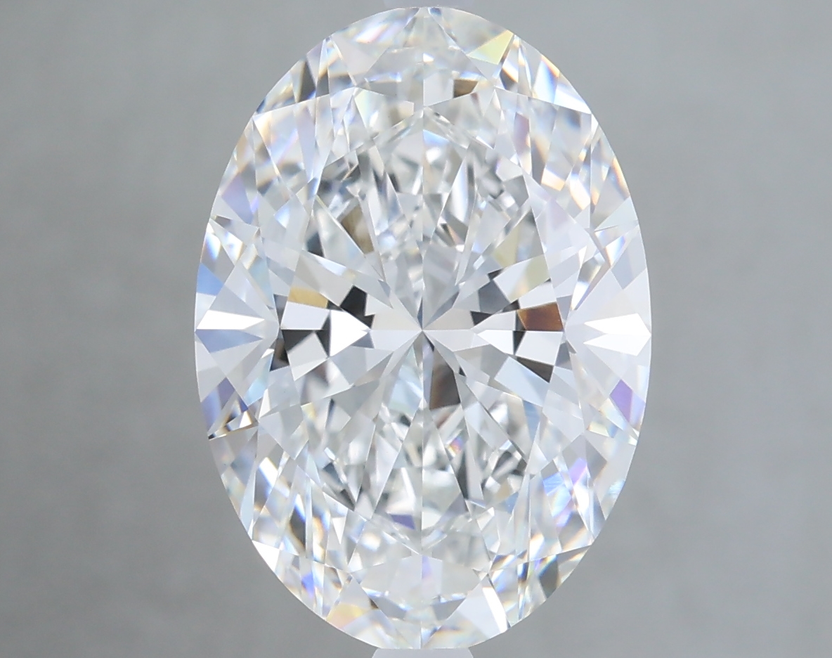 5.06 ct. oval Lab Grown Diamond front image