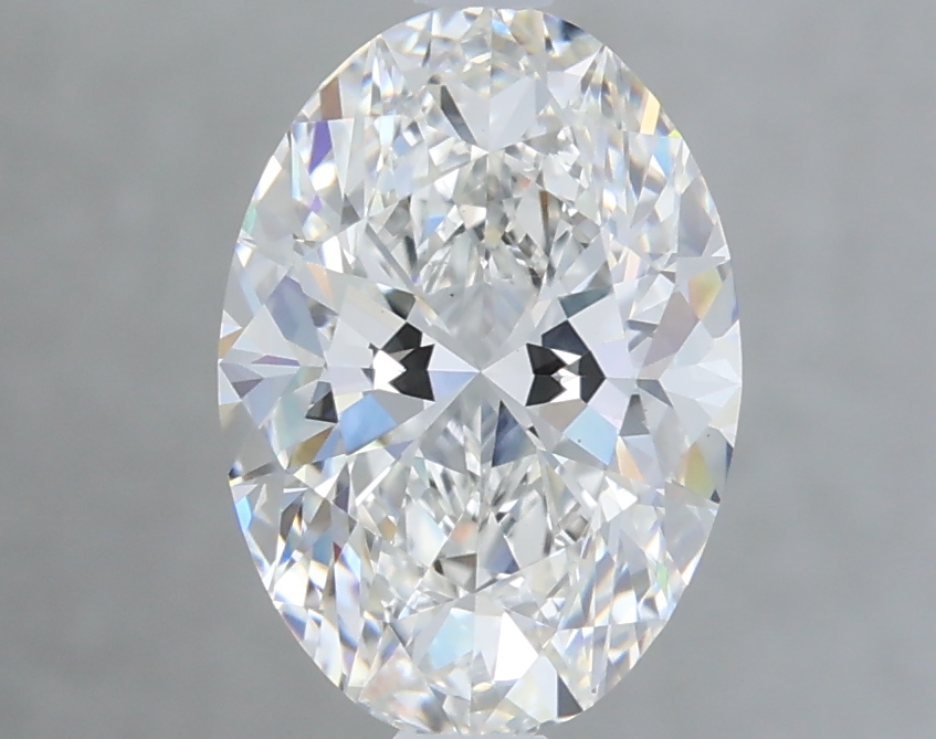 2.08 ct. oval Lab Grown Diamond front image