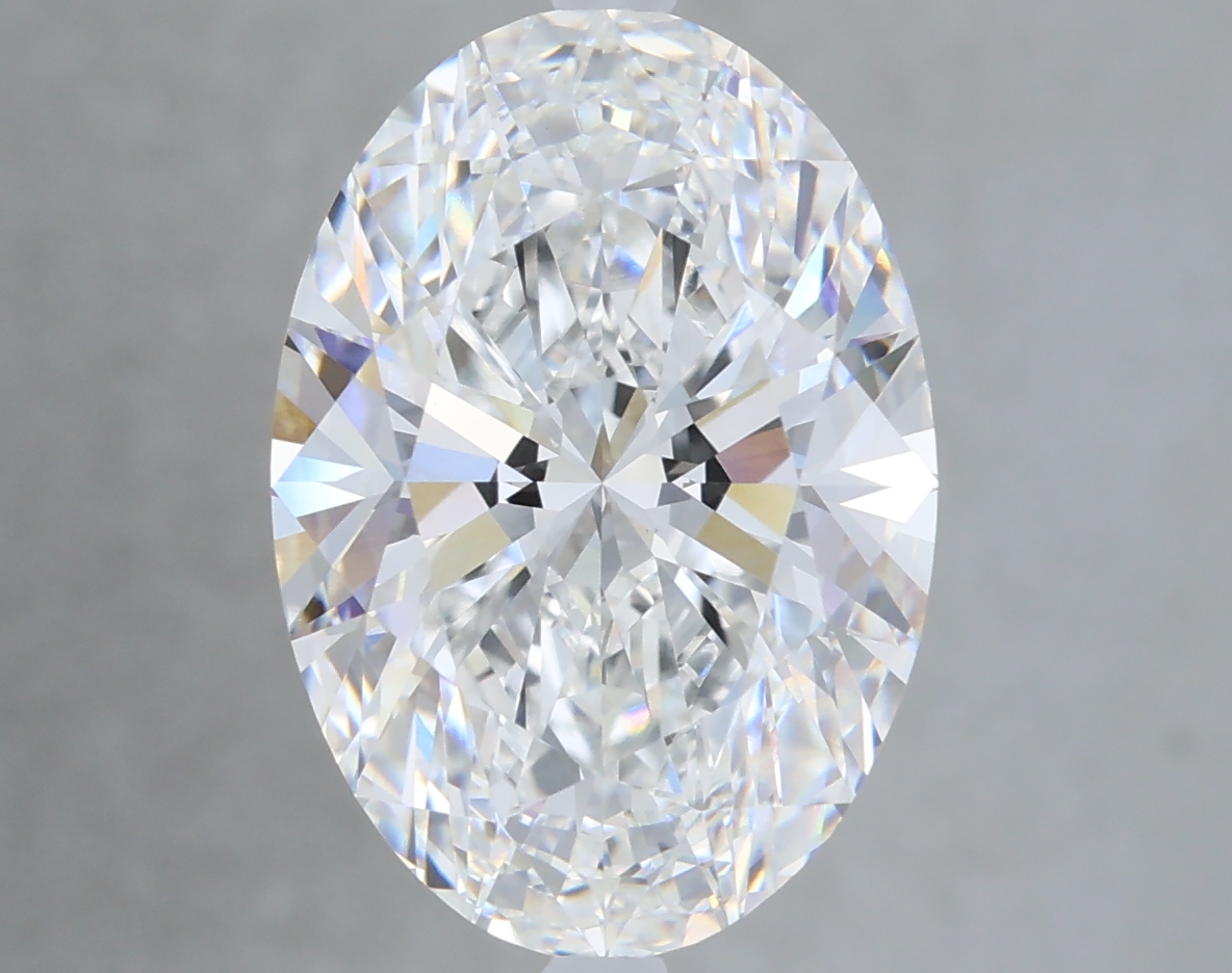 5.08 ct. oval Lab Grown Diamond front image