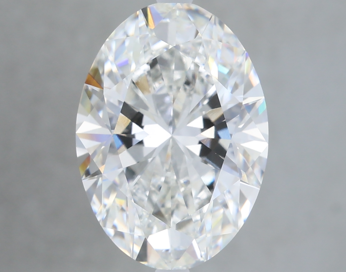 5.06 ct. oval Lab Grown Diamond front image