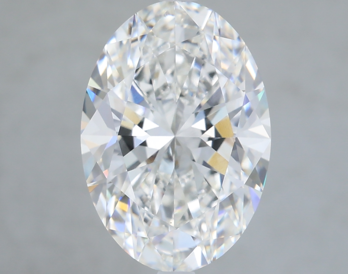 5.07 ct. oval Lab Grown Diamond front image