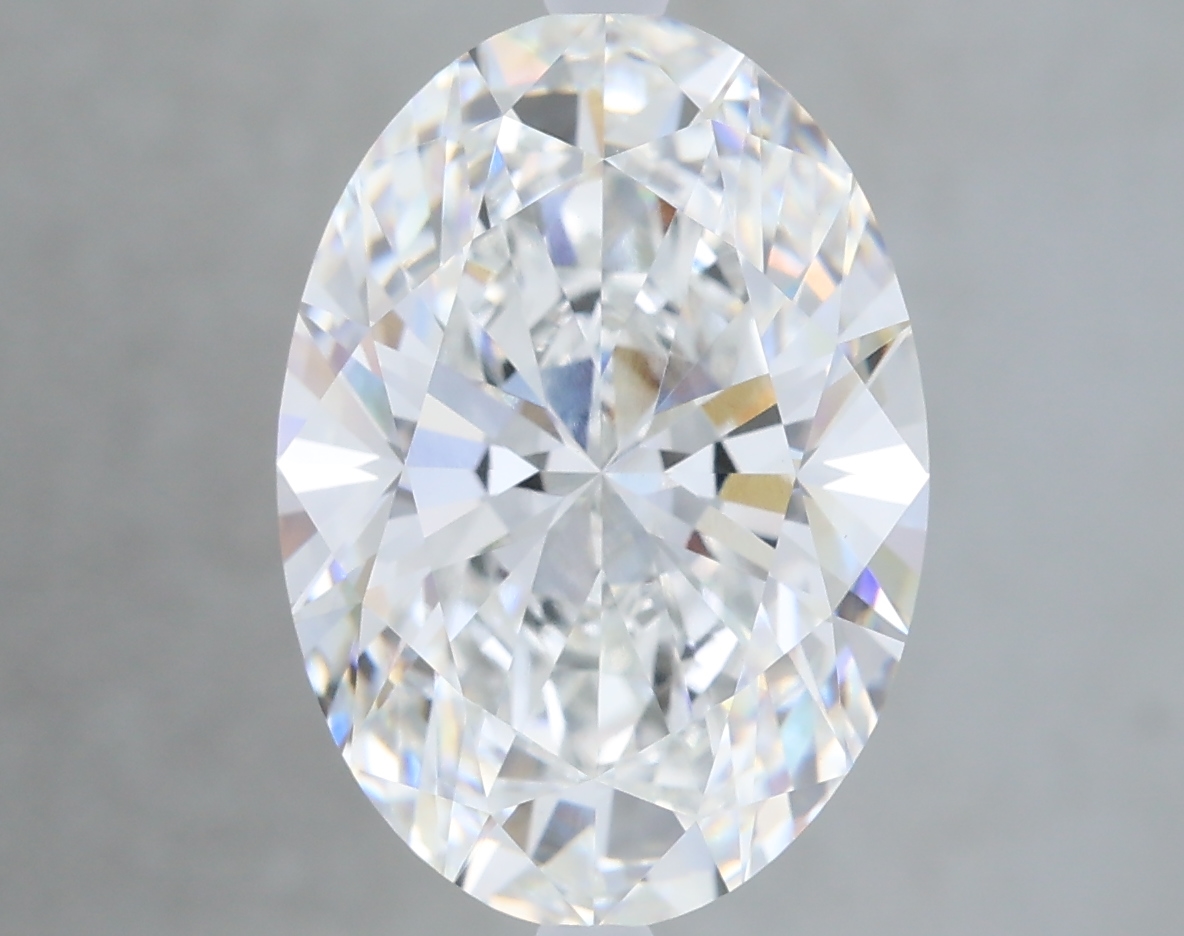 5.09 ct. oval Lab Grown Diamond front image