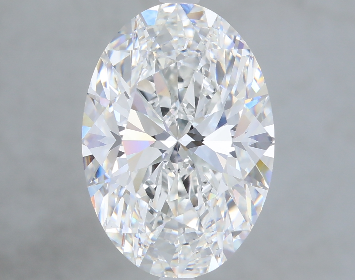 5.04 ct. oval Lab Grown Diamond front image