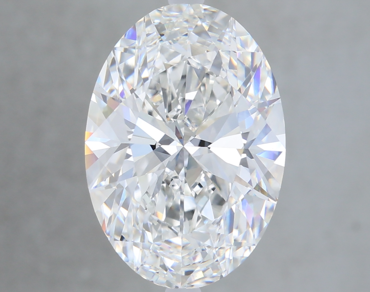 5.05 ct. oval Lab Grown Diamond front image