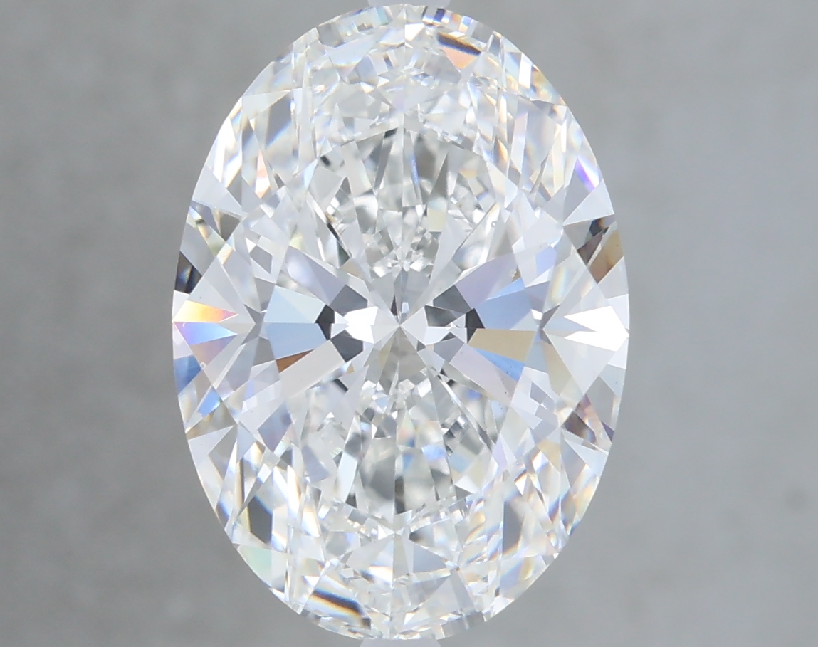 5.06 ct. oval Lab Grown Diamond front image