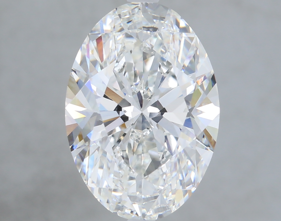 5.08 ct. oval Lab Grown Diamond front image