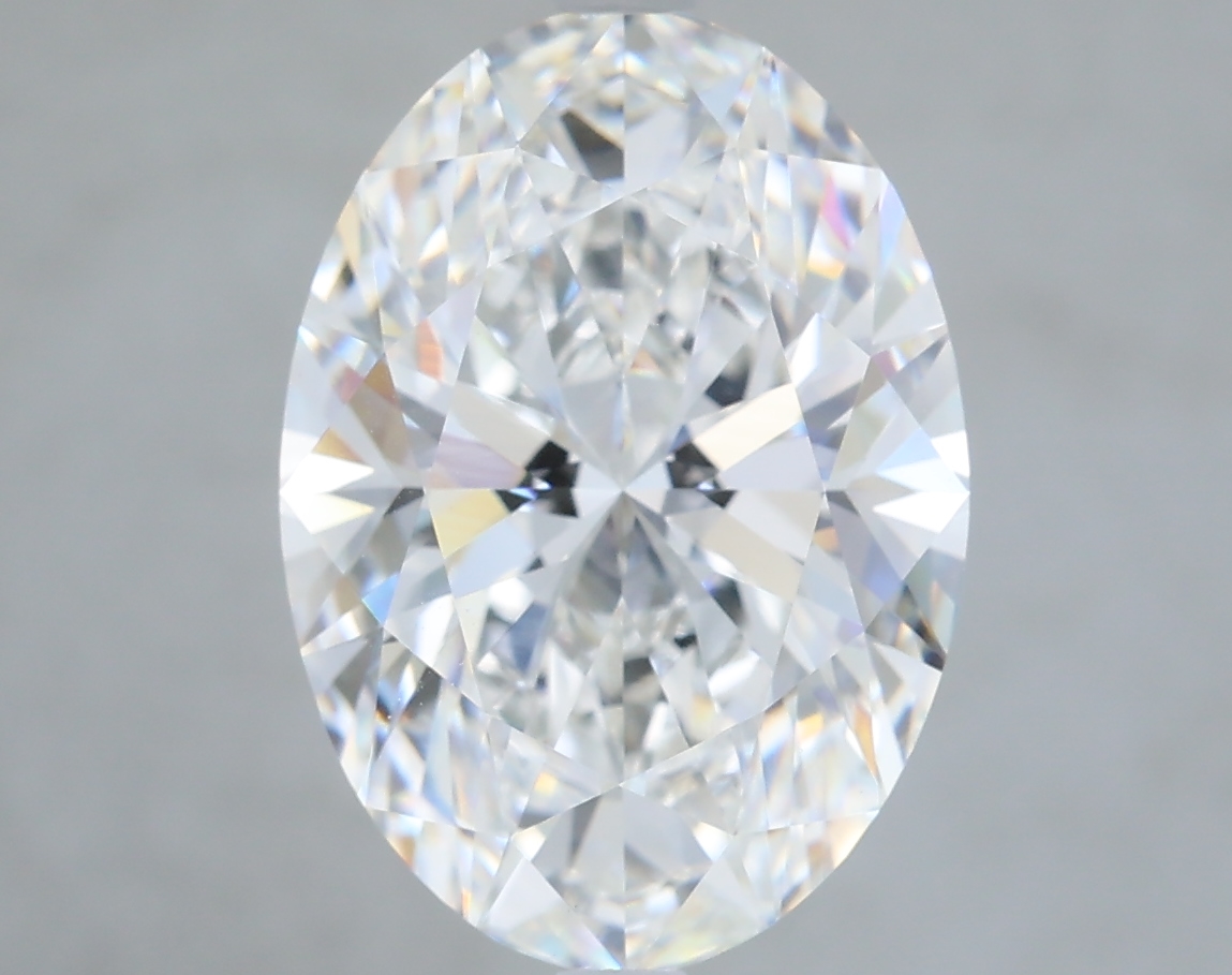 5.05 ct. oval Lab Grown Diamond front image